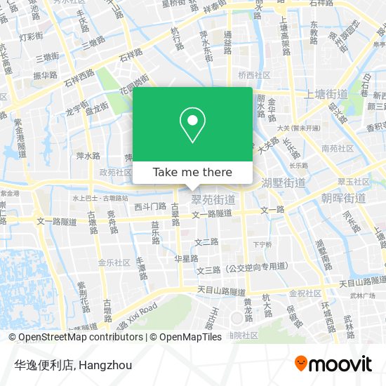 华逸便利店 map