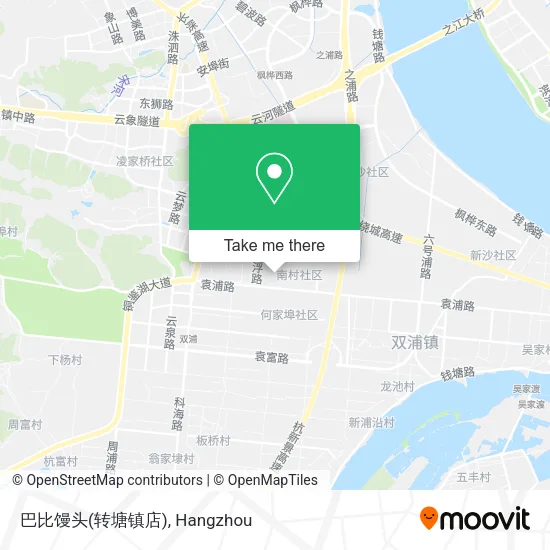 巴比馒头(转塘镇店) map