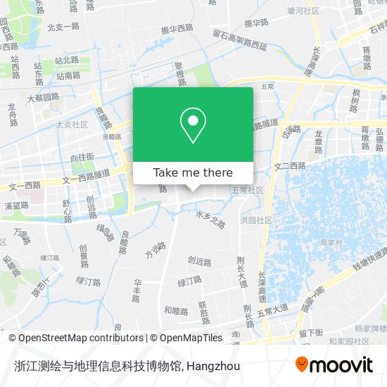 浙江测绘与地理信息科技博物馆 map