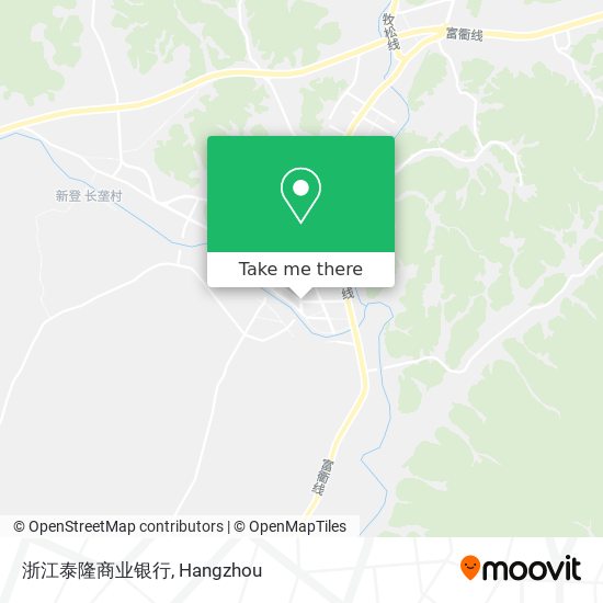 浙江泰隆商业银行 map