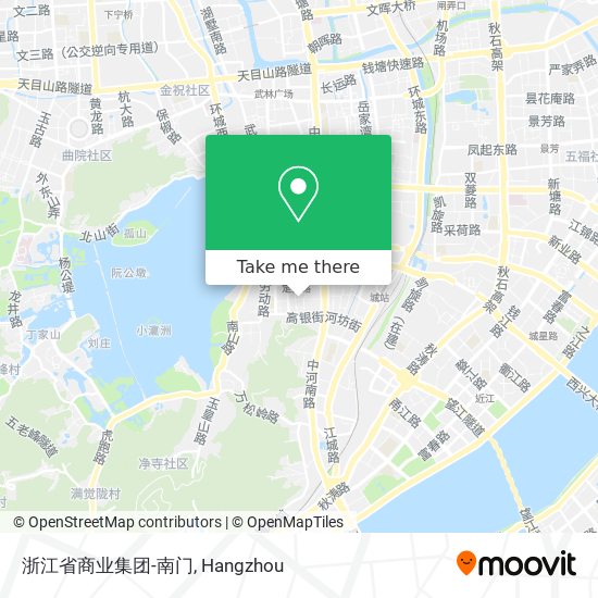 浙江省商业集团-南门 map