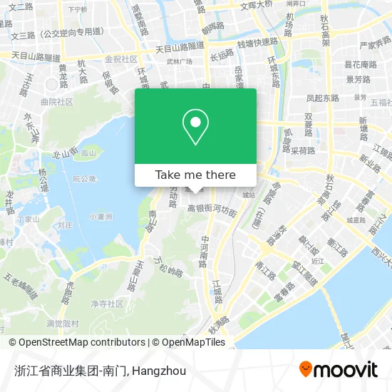 浙江省商业集团-南门 map