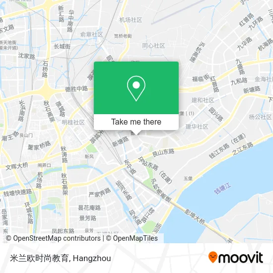 米兰欧时尚教育 map