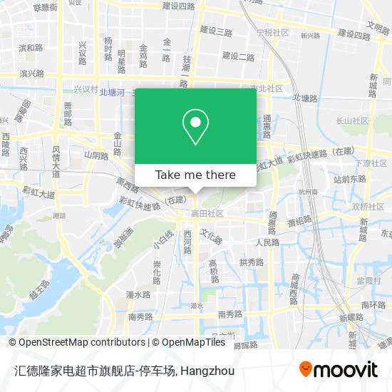 汇德隆家电超市旗舰店-停车场 map