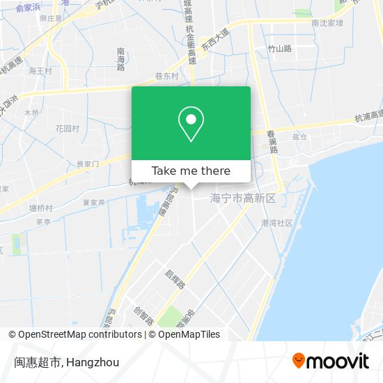 闽惠超市 map