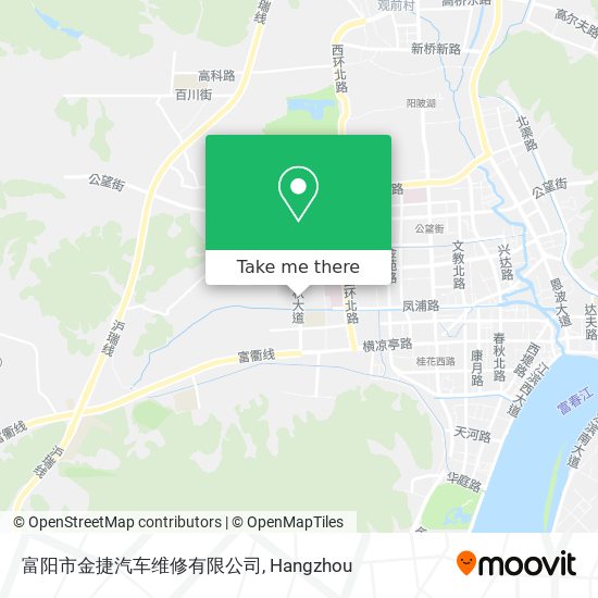 富阳市金捷汽车维修有限公司 map