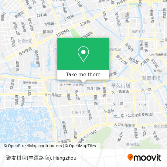 聚友棋牌(丰潭路店) map