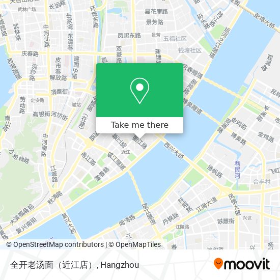 全开老汤面（近江店） map