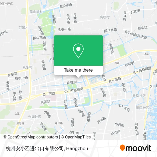 杭州安小乙进出口有限公司 map