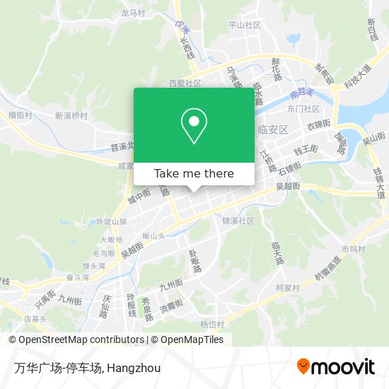 万华广场-停车场 map