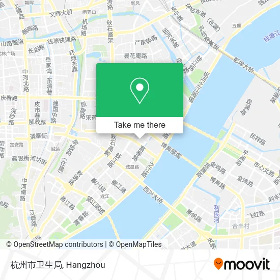 杭州市卫生局 map