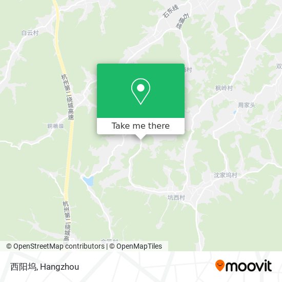 西阳坞 map