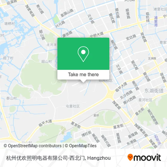 杭州优欢照明电器有限公司-西北门 map