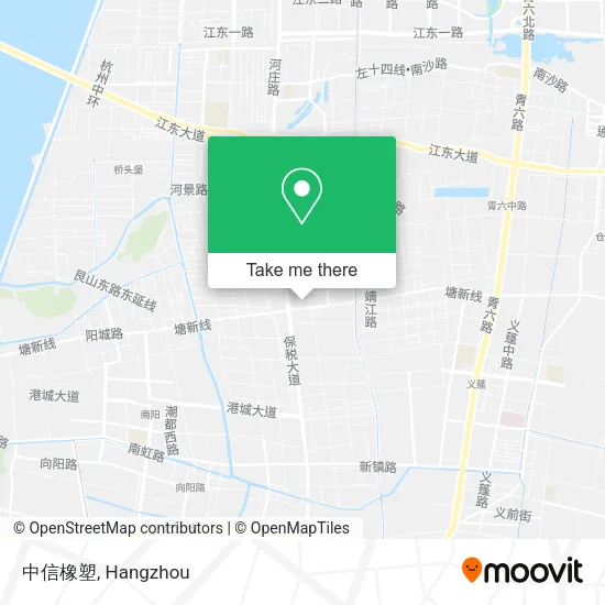 中信橡塑 map