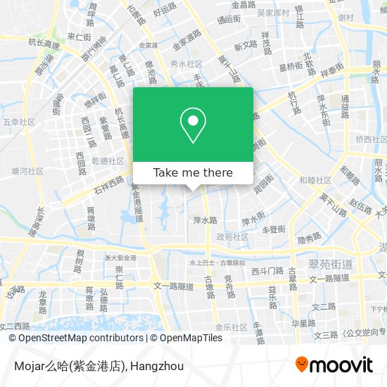 Mojar么哈(紫金港店) map