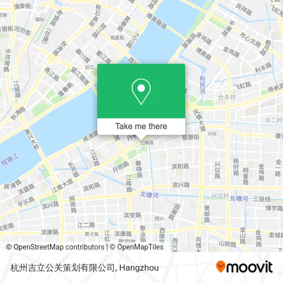 杭州吉立公关策划有限公司 map