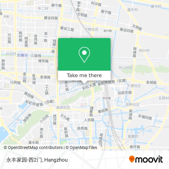 永丰家园-西2门 map