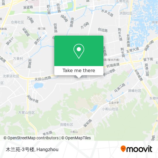 木兰苑-3号楼 map