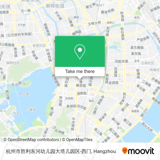 杭州市胜利东河幼儿园大塔儿园区-西门 map