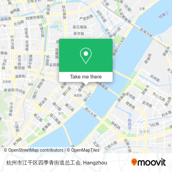 杭州市江干区四季青街道总工会 map