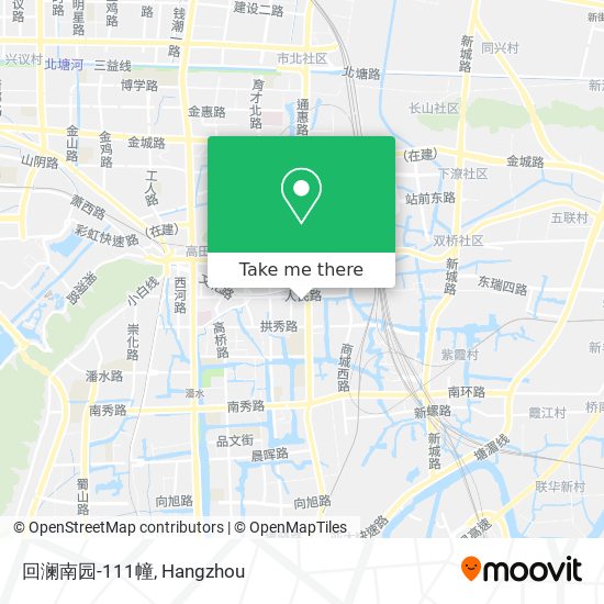 回澜南园-111幢 map