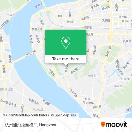 杭州浦沿拉丝模厂 map