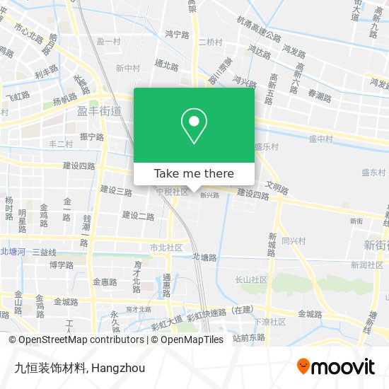 九恒装饰材料 map