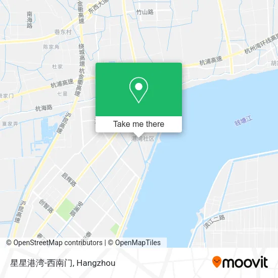 星星港湾-西南门 map