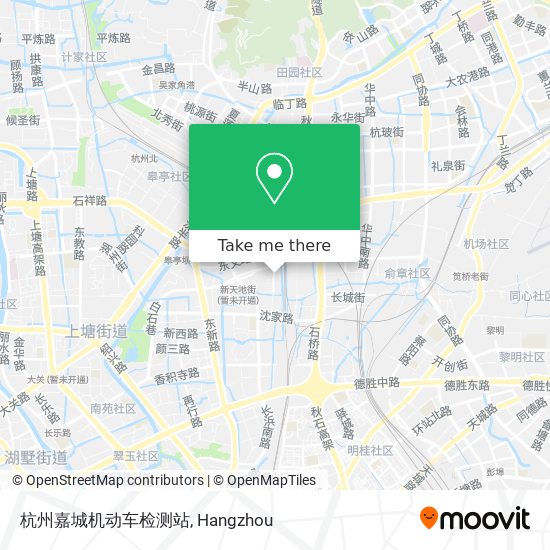 杭州嘉城机动车检测站 map