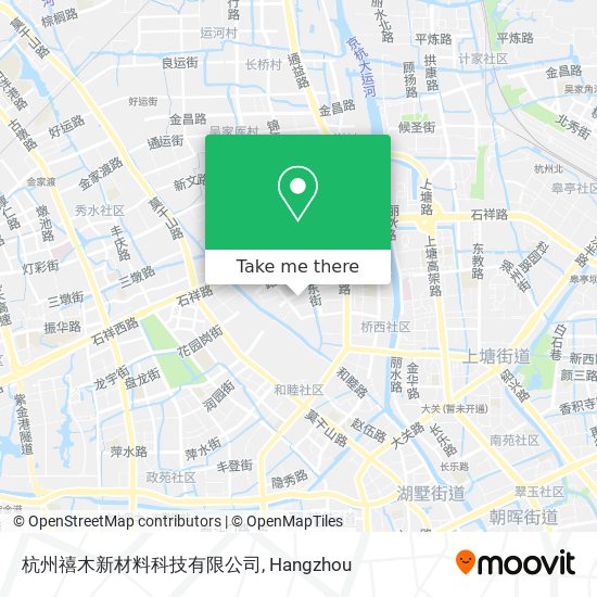 杭州禧木新材料科技有限公司 map