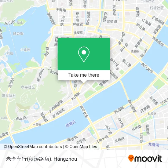 老李车行(秋涛路店) map