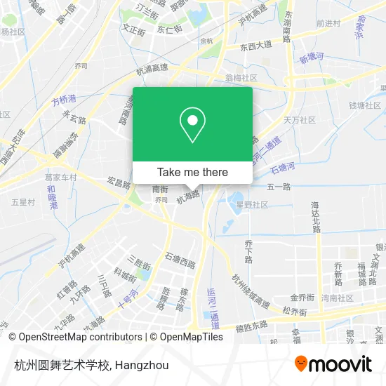 杭州圆舞艺术学校 map