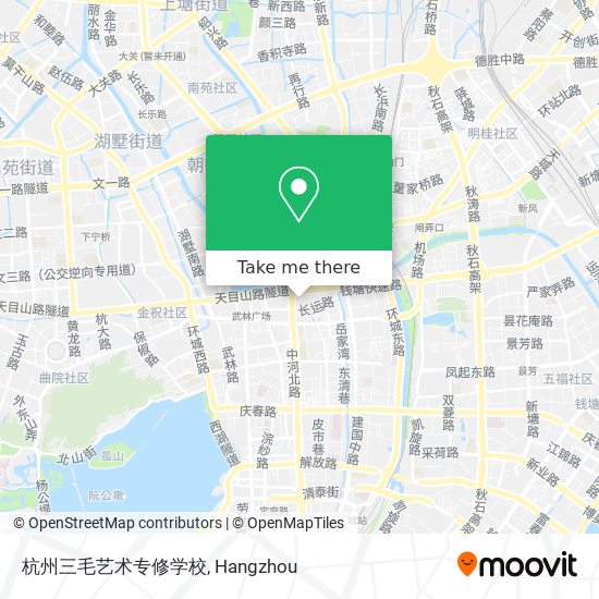 杭州三毛艺术专修学校 map
