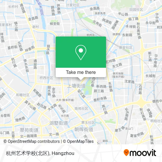 杭州艺术学校(北区) map