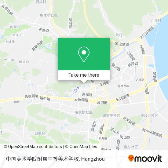 中国美术学院附属中等美术学校 map