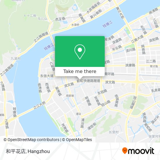 和平花店 map