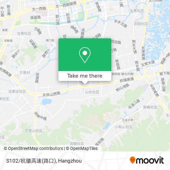 S102/杭徽高速(路口) map