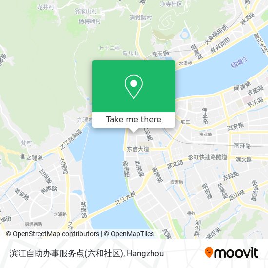 滨江自助办事服务点(六和社区) map