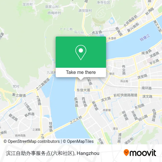 滨江自助办事服务点(六和社区) map