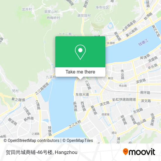 贺田尚城商铺-46号楼 map