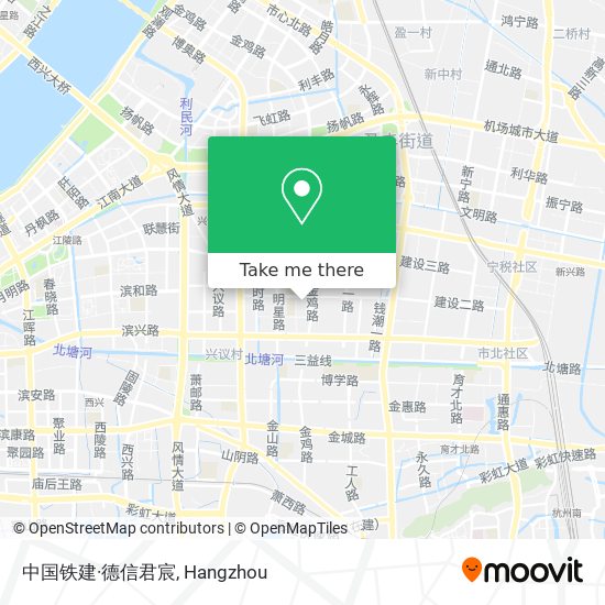 中国铁建·德信君宸 map