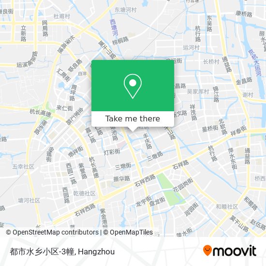 都市水乡小区-3幢 map