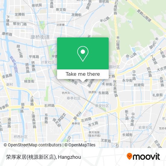 荣厚家居(桃源新区店) map