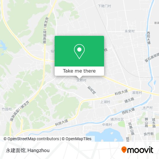 永建面馆 map