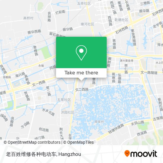 老百姓维修各种电动车 map