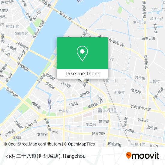 乔村二十八道(世纪城店) map