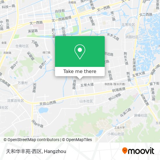 天和华丰苑-西区 map