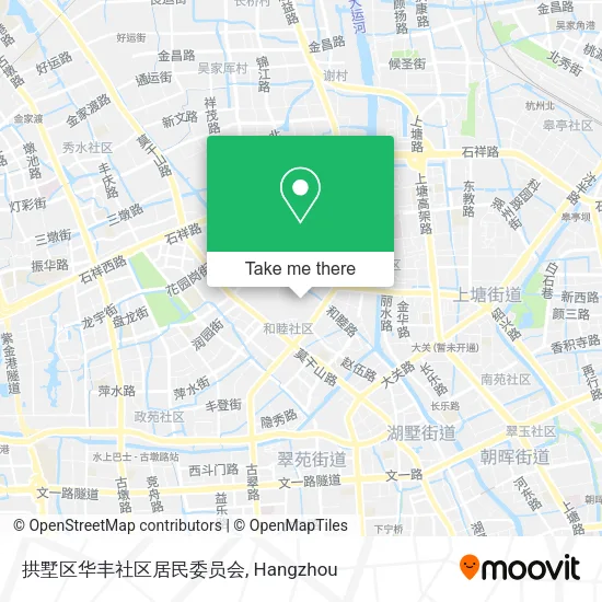 拱墅区华丰社区居民委员会 map