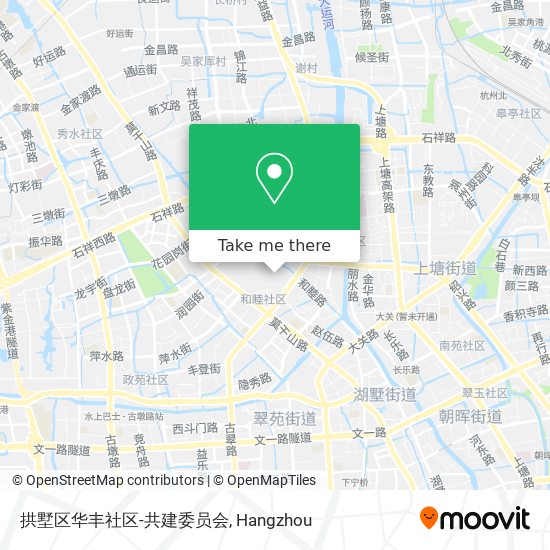 拱墅区华丰社区-共建委员会 map
