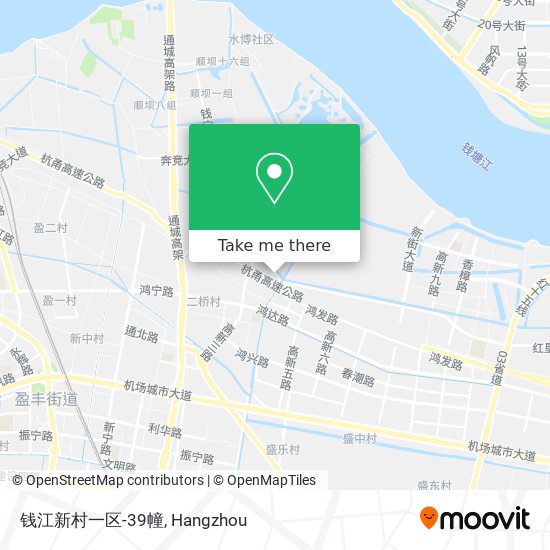 钱江新村一区-39幢 map